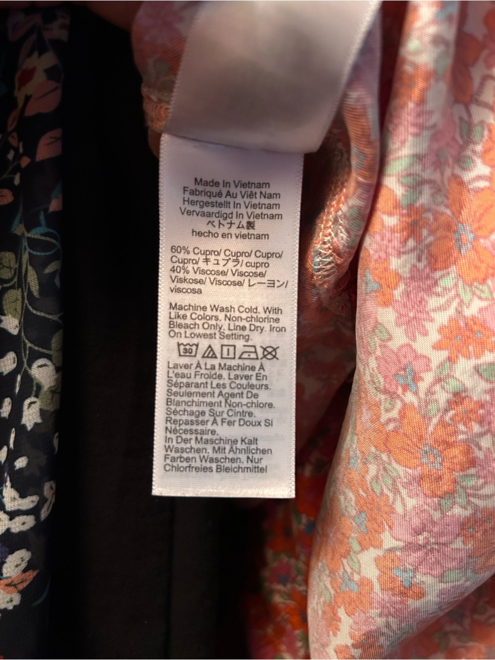 J. Crew Red and Pink Floral Button-Down Shirt - Picture 4 of 4